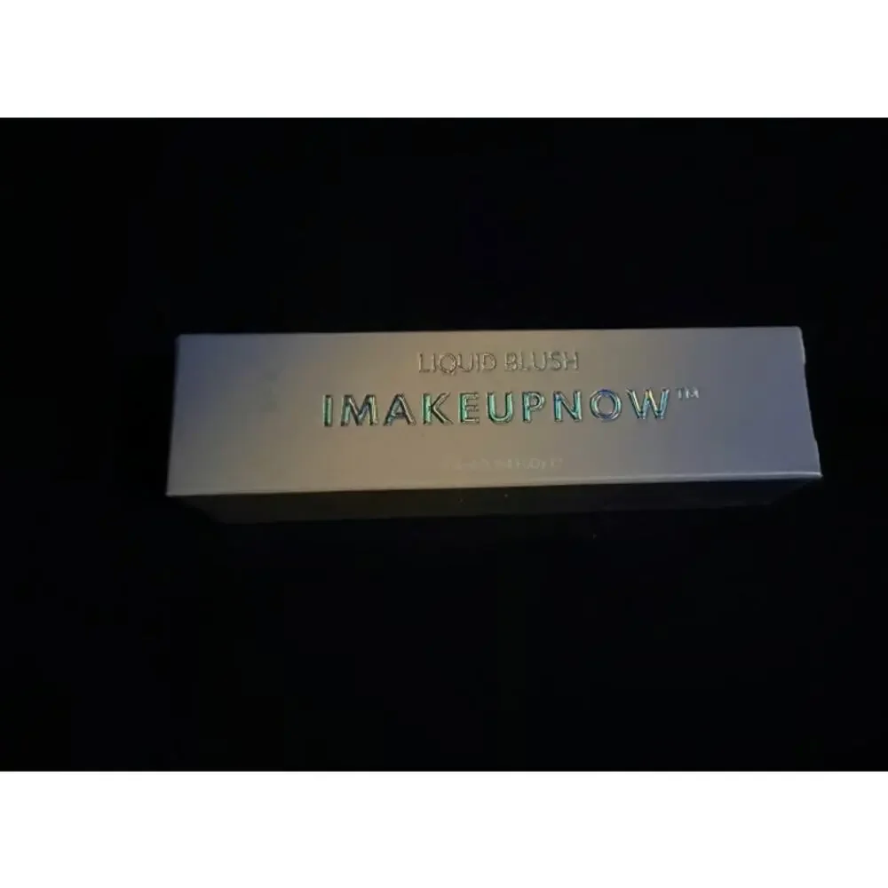 NIB IMAKEUPNOW Liquid Blush #01 w/ Built-In Applicator & Blending Brush